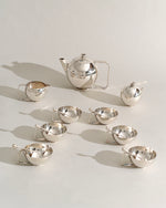 Silver Modern Tea & Coffee Set