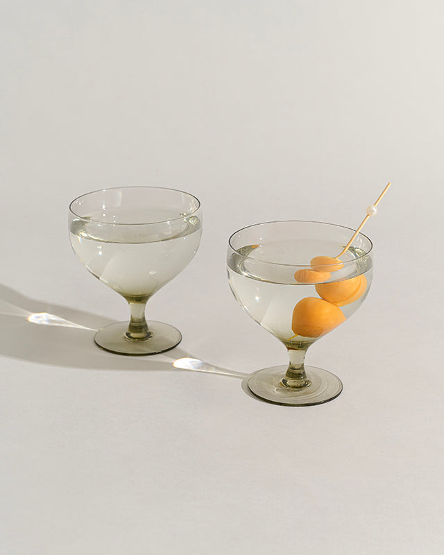 Granite Grey Goblets - Set of Two