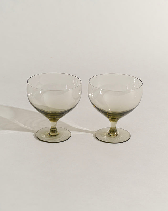 Granite Grey Goblets - Set of Two
