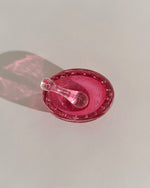 Murano Glass Pink Mortar & Pestle