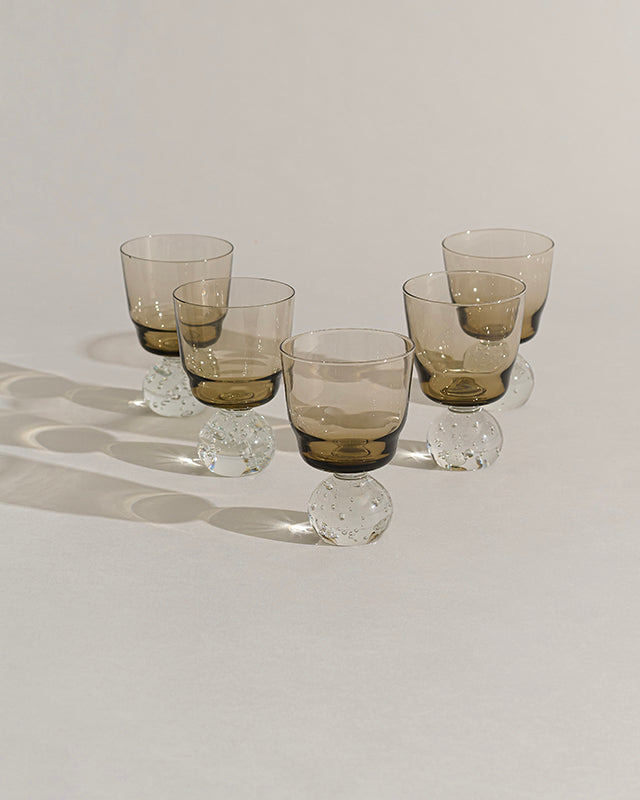 Bullicante Ball Footed Glasses - Set of six